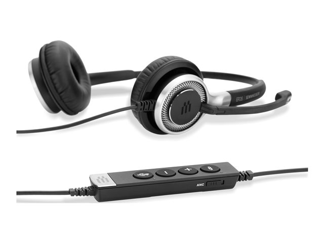 EPOS IMPACT SC 660 ANC USB - Headset - on-ear - wired - active noise cancelling - USB - black