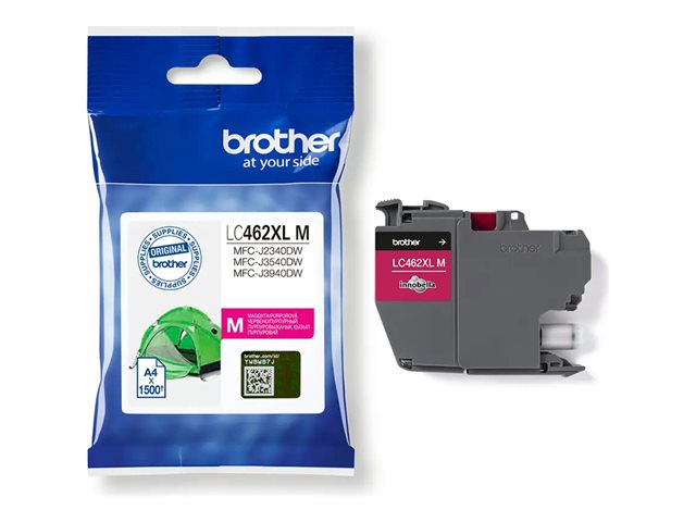 Brother LC462XLM - High Yield - magenta - original - ink cartridge - for Brother MFC-J2340DW, MFC-J3540DW, MFC-J3940DW