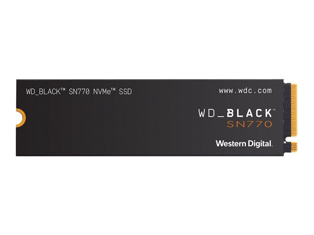 WD_BLACK SN770 WDS250G3X0E - SSD - 250 GB - internal - M.2 2280 - PCIe 4.0 x4 (NVMe)