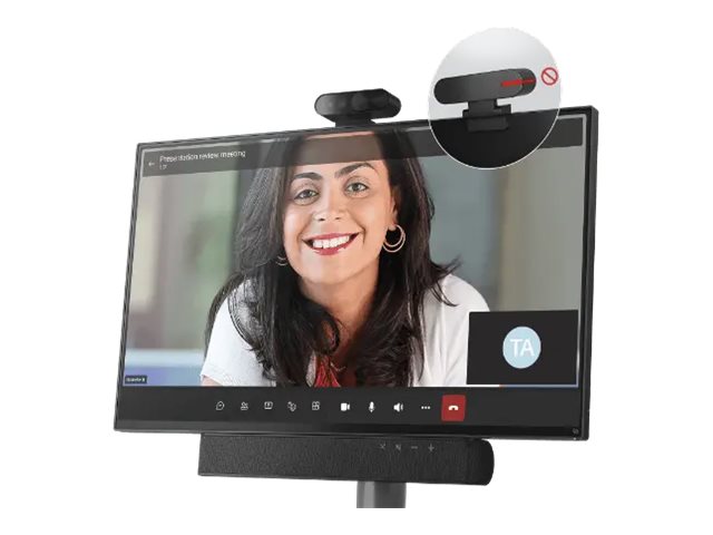Lenovo ThinkSmart View Plus - Video conferencing kit (camera, compute system, Viewplus Stylus Pen) - with 3 Years Lenovo Premier Support + First Year Maintenance - black