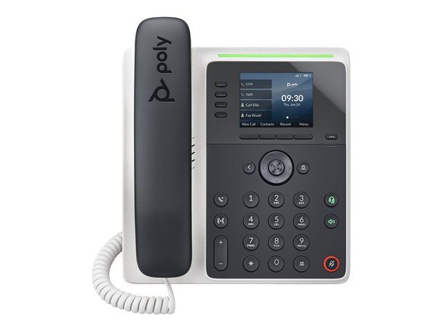 Poly Edge E220 IP Phone and PoE-enabled - Replaces Poly SKU 2200-86990-025