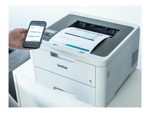 Brother HL-L3220CWE - Printer - colour - LED - A4/Legal - 600 x 2400 dpi - up to 18 ppm (mono) / up to 18 ppm (colour) - capacity: 250 sheets - USB 2.0, Wi-Fi(n)