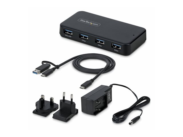 4-Port USB-A Hub 5Gbps Self-Powered