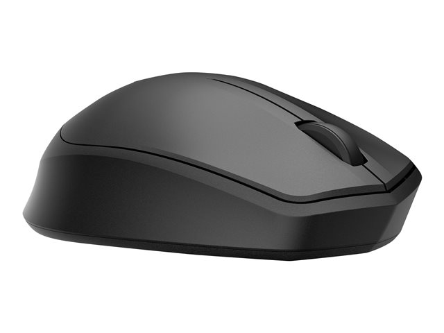 HP Silent 280M - Mouse - wireless - USB wireless receiver - jet black - for OMEN by HP Laptop 15, ENVY Laptop 13, 15, Laptop 14, Pavilion x360 Laptop