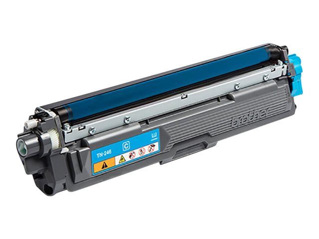 Brother TN246C - Cyan - original - toner cartridge - for Brother DCP-9017, DCP-9022, HL-3142, HL-3152, HL-3172, MFC-9142, MFC-9332, MFC-9342