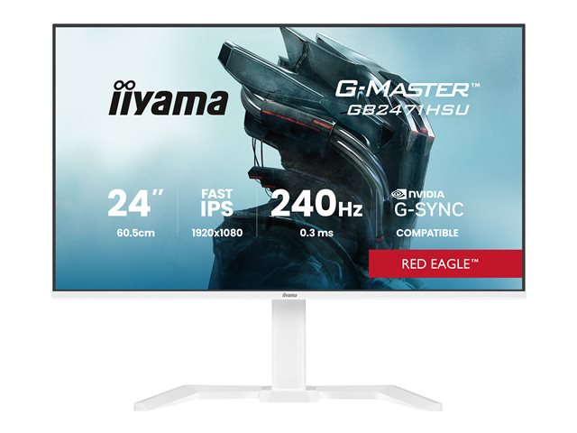 GB2471HSU-W1 24\" FHD IPS 240Hz/HAS WHITE