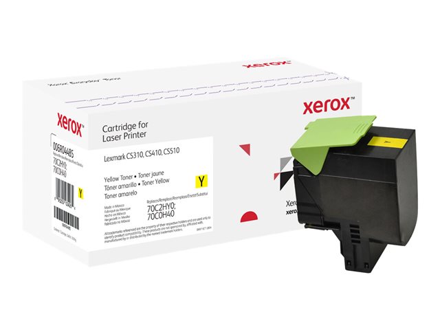 Everyday - High Yield - yellow - compatible - toner cartridge (alternative for: Lexmark 70C0H40, Lexmark 70C2HY0) - Green World Alliance return programme - for Lexmark CS310dn, CS310n, CS410dn, CS410dtn, CS410n, CS510de, CS510dte