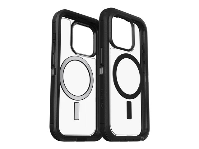 OtterBox Defender XT Clear Apple iPhone 15 Pro Max Dark Side - clear/black - ProPack