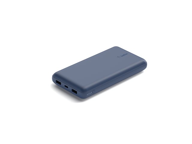 20K Power Bank USB-A / C 15w Blue