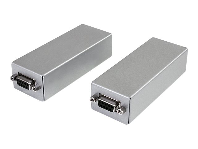 StarTech.com Serial DB9 RS232 Extender over Cat 5 - Up to 3300 ft (1000 meters) - Serial port extender - over CAT 5 - up to 1 km