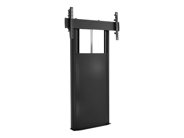 Chief Extra-Large Height-Adjustable Floor Support Mount - For Displays 55-100\" - Black - Stand - for flat panel / AV equipment - black - wall-mountable, floor stand mountable