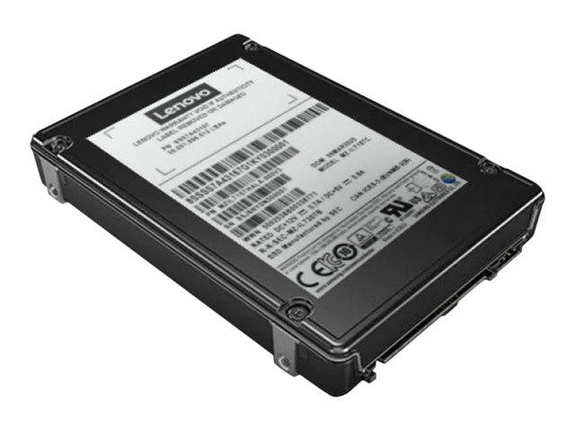 Lenovo ThinkSystem PM1653 - SSD - Read Intensive - encrypted - 960 GB - hot-swap - 2.5\" - TCG Opal Encryption, Self-Encrypting Drive (SED) - CRU - for ThinkStation P920 Rack, ThinkSystem SN550 V2, SR630 V2, SR650 V2, SR670 V2, ST650 V2