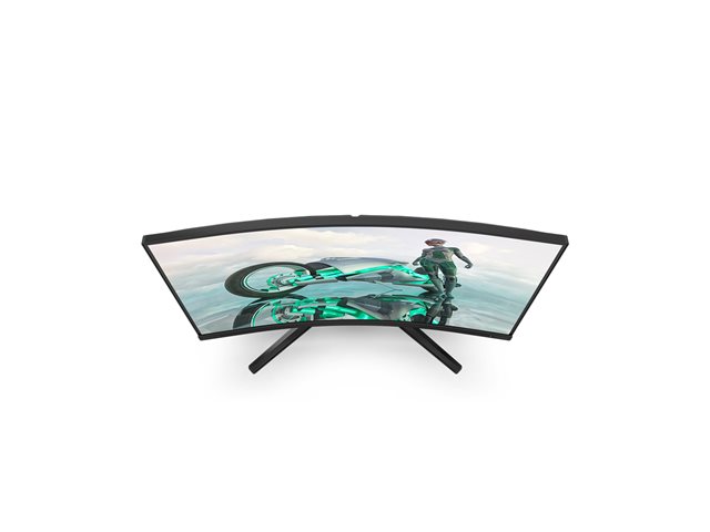 Philips Evnia 3000 32M2C3500L - LED monitor - gaming - curved - 32\" (31.5\" viewable) - 2560 x 1440 QHD @ 180 Hz - Fast VA - 300 cd/m² - 3500:1 - HDR10 - 0.5 ms - 2xHDMI, DisplayPort - charcoal