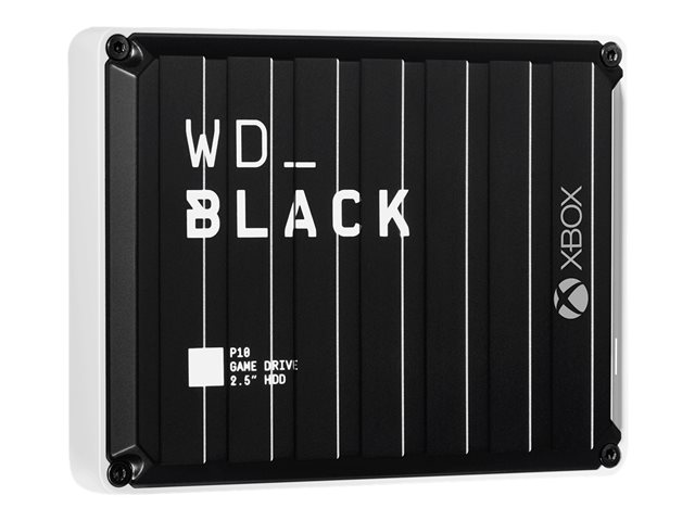 WD_BLACK P10 Game Drive for Xbox One WDBA6U0020BBK - Hard drive - 2 TB - external (portable) - USB 3.2 Gen 1 - black with white trim