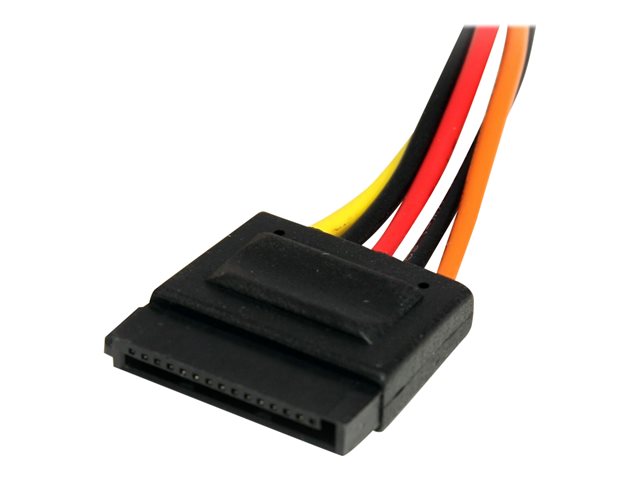 StarTech.com 12in 15 pin SATA Power Extension Cable - SATA Power Male to Female Extender - 12 Inch SATA Power Extension Cord - Power extension cable - SATA power (M) to SATA power (F) - 30.5 cm - for P/N: PYO2SATA, PYO4SATA, SATAPOWADAP