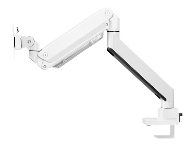 Neomounts NM-D775 - Mounting kit - full-motion - for LCD display - aluminium - white - screen size: 10\"-32\" - clamp mountable, grommet, desk-mountable