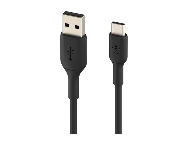 Belkin BoostCharge - USB cable - 24 pin USB-C (M) to USB (M) - 2 m 