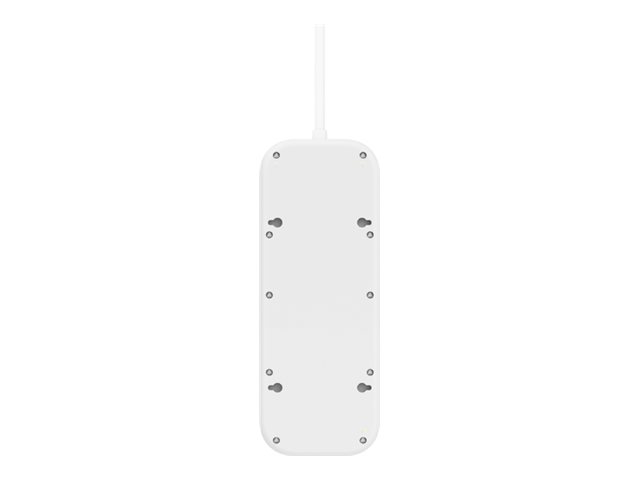 Belkin Connect - Surge protector - with USB-C and USB-A ports - output connectors: 6 - 2 m cord