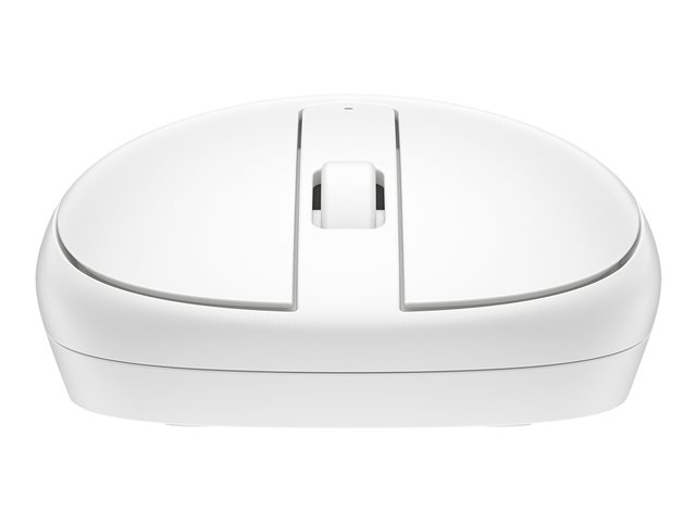 HP 240 - Mouse - right and left-handed - optical - 3 buttons - wireless - Bluetooth 5.1 - lunar white