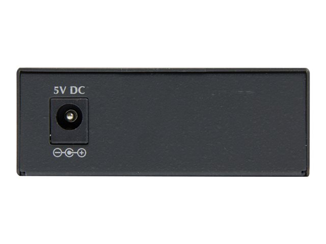StarTech.com Multimode (MM) LC Fiber Media Converter for 10/100/1000 Network - 550m - Gigabit Ethernet - 850nm - with SFP Transceiver (MCM1110MMLC) - Fibre media converter - 1GbE - 10Base-T, 1000Base-LX, 1000Base-SX, 100Base-TX, 1000Base-T - RJ-45 / LC multi-mode - up to 550 m - 850 nm - for P/N: SVA5N3NEUA