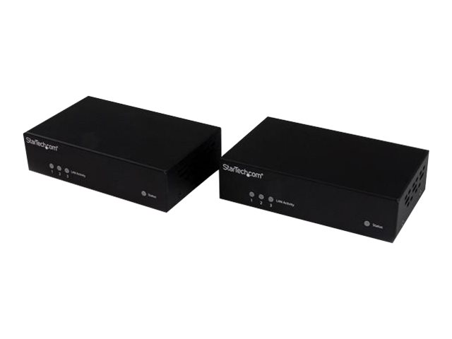 StarTech.com HDMI over CAT5 HDBaseT Extender - Power over Cable - IR - RS232 - 10/100 Ethernet - Ultra HD 4K - 330 ft (100m) (ST121HDBT5) - Video/audio/infrared/serial extender - over CAT 5 - up to 100 m - for P/N: SVA12M2NEUA, SVA12M5NA