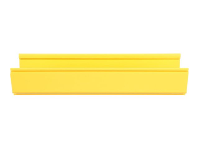 Panduit FiberRunner - Cable raceway channel (horizontal) - 6X4 system - 2 m - yellow