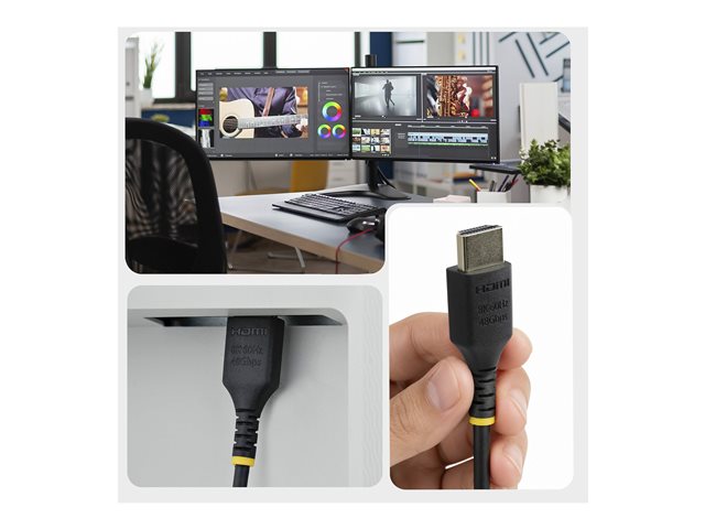 1m Slim HDMI 2.1 Cable 8K Certified