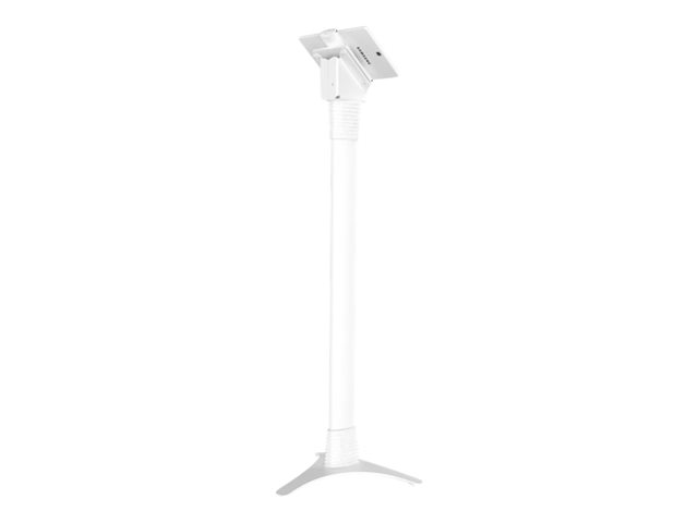 Compulocks iPad Air M2 & M3 13\", Apex Enclosure Rolling Cart - Rise Freedom Extended White - Mounting kit (enclosure, cart stand) - for tablet - extended - lockable - medical - high-grade aluminium - white - screen size: 13\" - for Apple 13-inch iPad