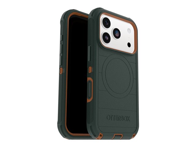 OtterBox Defender Pro MagSafe Camera Control Apple iPhone 17 Pro Coopersmith - green