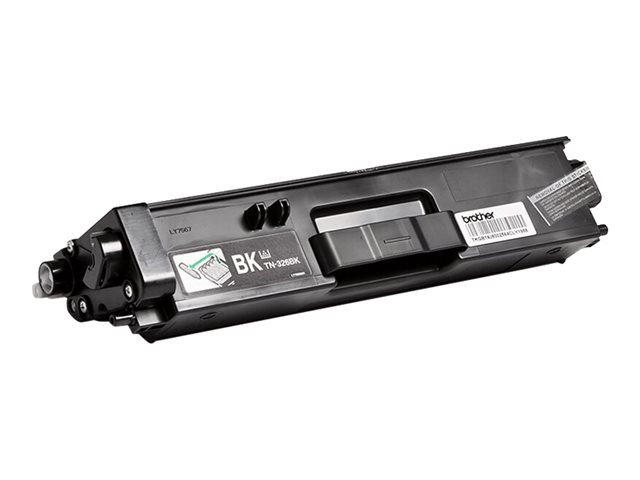 Brother TN326BK - Black - original - toner cartridge - for Brother DCP-L8400, DCP-L8450, HL-L8250, HL-L8350, MFC-L8650, MFC-L8850
