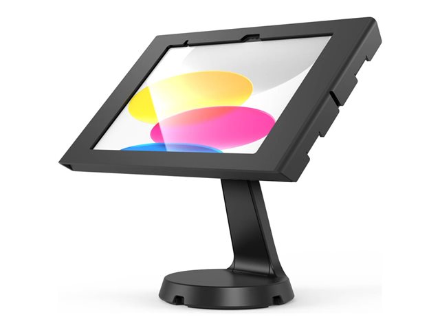 Compulocks Apex - Mounting kit (mast stand, enclosure) - for tablet - lockable - metal frame - black - counter, wall-mountable - for Apple iPad A16 Wi-Fi, A16 Wi-Fi + Cellular
