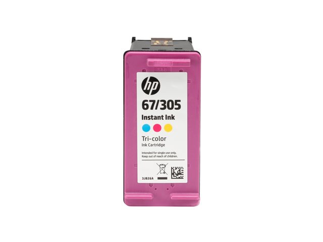 HP 305 - Colour (cyan, magenta, yellow) - original - ink cartridge - for Deskjet 23XX, 27XX, 28XX, 41XX, 42XX, DeskJet Plus 41XX, ENVY 60XX, 64XX, ENVY Pro 64XX