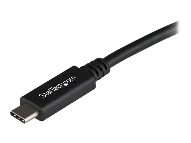 StarTech.com USB C to USB B Printer Cable - 1m / 3 ft - Superspeed - USB 3.1 - 10Gbps - USB C Printer Cable - USB Type C to Type B (USB31CB1M) - USB cable - 24 pin USB-C (M) to USB Type B (M) - USB 3.1 - 1 m - black - for P/N: PEXUSB311AC3, PEXUSB312C3, SV231DHU34K6, SV231HU34K6, SV231QDPU34K, SV431HU34K6