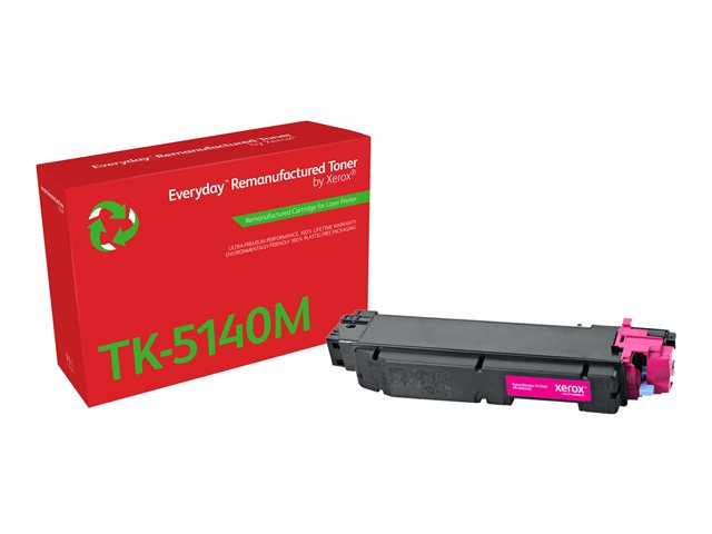 Everyday - Magenta - compatible - box - remanufactured - toner cartridge (alternative for: Kyocera TK-5140M) - Green World Alliance return programme