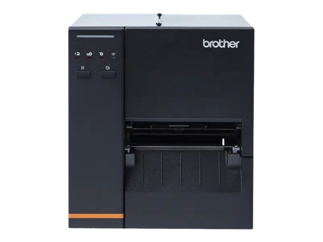 Brother TJ-4005DN - Label printer - direct thermal - Roll (12 cm) - 203 dpi - up to 152 mm/sec - serial, USB 2.0 host, USB 2.0, LAN