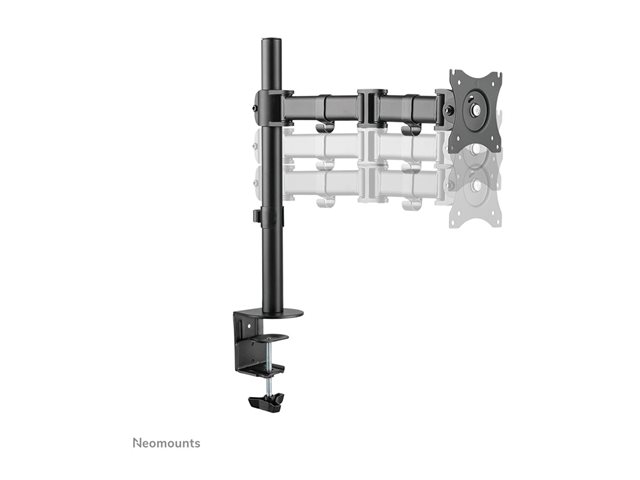 Neomounts NM-D135 - Mounting kit - full-motion - for LCD display - black - screen size: 10\"-30\" - clamp mountable, grommet, desk-mountable