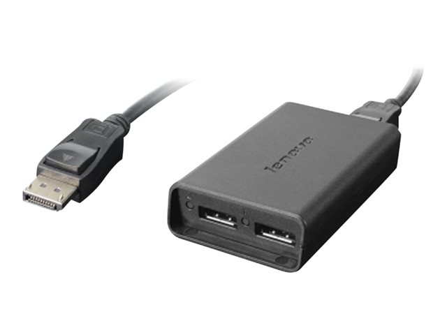 Lenovo - DisplayPort adapter - DisplayPort (M) to DisplayPort (F) - for ThinkCentre M75s Gen 2, M75t Gen 2, ThinkEdge SE30, SE50, ThinkStation P330 Gen 2, P350