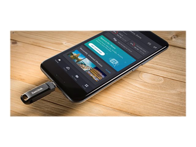 SanDisk Ultra Dual Drive Go - USB flash drive - 32 GB - USB 3.1 Gen 1 / USB-C