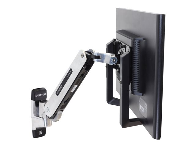 Ergotron - Mounting component (handle, interface plate) - for LCD display - black - screen size: up to 32\" - for P/N: 45-353-026, 45-475-216, 45-509-224, 45-630-224