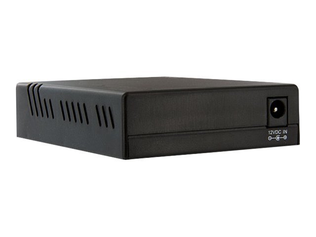 StarTech.com 10/100 Multi Mode Fiber Copper Fast Ethernet Media Converter ST 2 km - Fibre media converter - 100Mb LAN - 10Base-T, 100Base-FX, 100Base-TX - RJ-45 / ST multi-mode - up to 2 km - 1310 nm