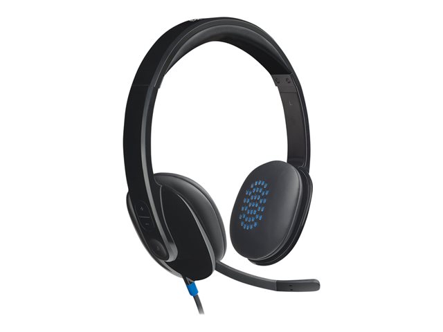 Logitech USB Headset H540 - Headset - on-ear - wired
