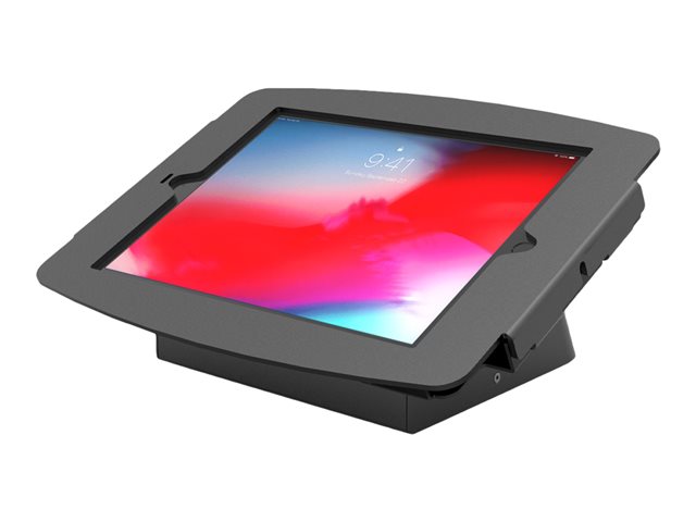 Compulocks iPad Mini 8.3\" Space Enclosure AV Conference Room Capsule - Mounting kit (base, enclosure) - 25° viewing angle - for tablet - AV conference room capsule - lockable - high-grade aluminium, high-grade steel - black - screen size: 8.3\" - mounting interface: 100 x 100 mm - wall-mountable, counter top - for Apple iPad mini (6th generation)