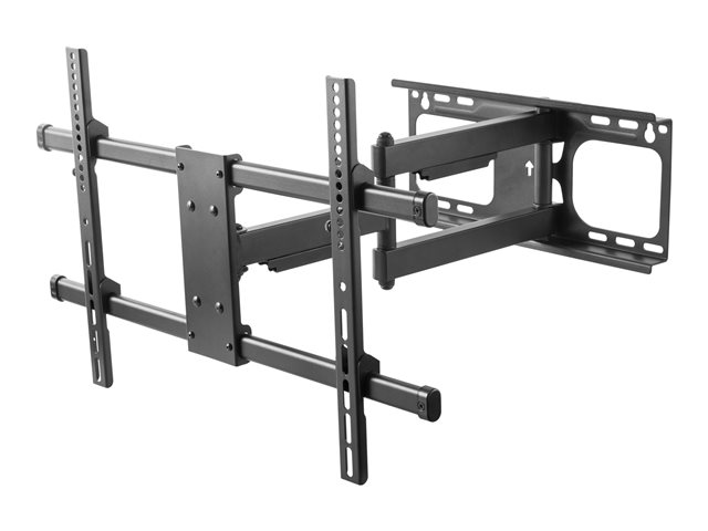 VISION Display Wall Arm Mount - LIFETIME WARRANTY - fits display 42-70\" with VESA sizes up to 600 x 400 - 5 degree tilt up / 15 degree tilt down - 6 degree rotation adjustment - reach from wall 69-615 mm / 2.7-24.2\" - cable management - thumbscrews -