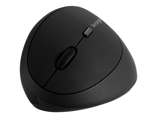 Kensington Pro Fit Ergo Wireless Mouse - Vertical mouse - ergonomic - left-handed - 6 buttons - wireless - 2.4 GHz