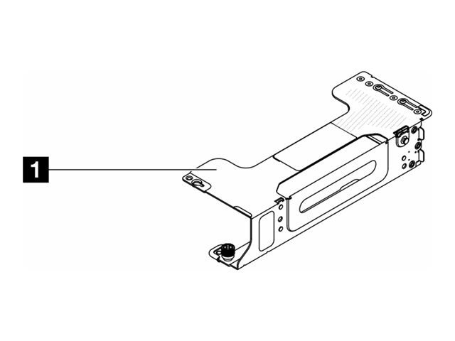 ThinkSystem SR650 V4 Riser Cage for Riser 1 or 4 Option Kit