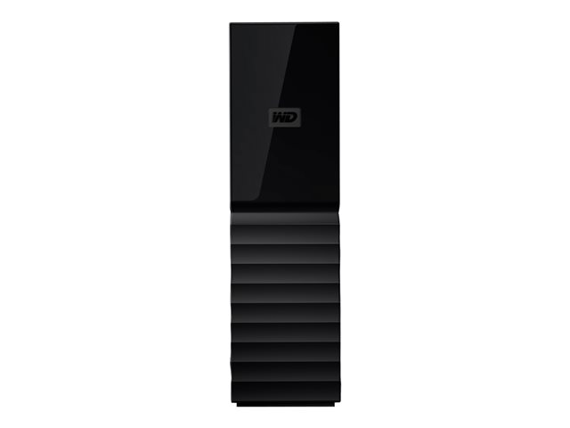 WD My Book WDBBGB0180HBK - Hard drive - encrypted - 18 TB - external (desktop) - USB 3.0 - 256-bit AES - black