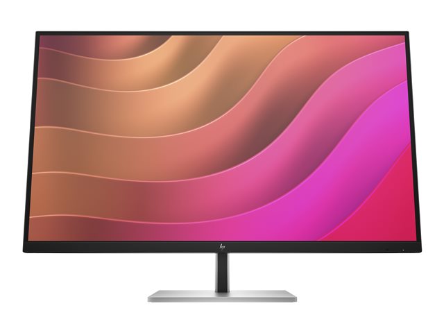 HP E32K G5 - E-Series - LED monitor - 31.5\" - 3840 x 2160 4K UHD (2160p) @ 60 Hz - IPS - 350 cd/m² - 1000:1 - 5 ms - HDMI, DisplayPort, USB-C - speakers - black head, black and silver (stand)