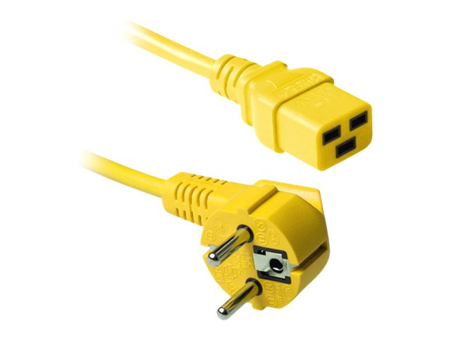 PWR CORD CEE7/7 - C19 YL 1.20M. 1 stk