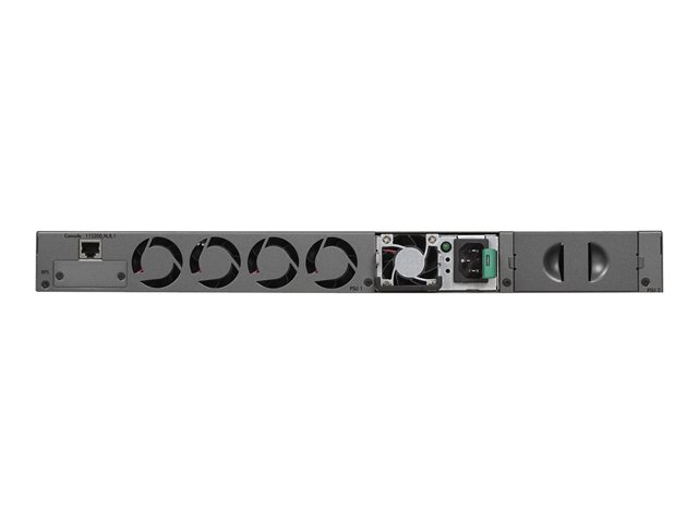NETGEAR M4300-52G-PoE+ - Switch - L3 - Managed - 2 x 10/100/1000/10000 + 2 x 10 Gigabit SFP+ + 48 x 10/100/1000 (PoE+) - front to back airflow - rack-mountable - PoE+ (480 W)