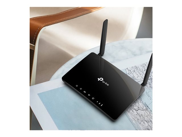 TP-Link Archer MR500 V1 - Wireless router - WWAN 4-port switch - 1GbE - Wi-Fi 5 - Dual Band - 3G, 4G